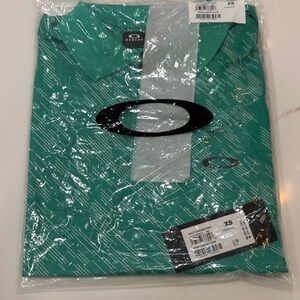Oakley Men's Teal Polo Shirt